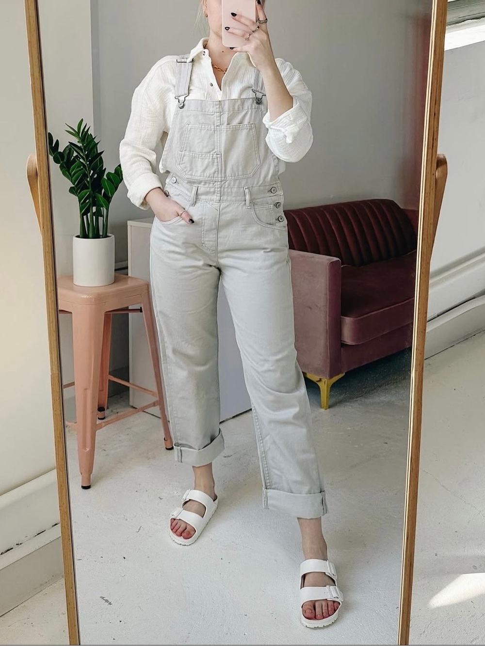 Free People Ziggy Overalls size XL
